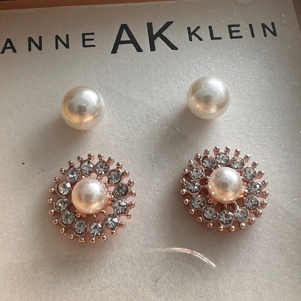 Anne Klein Earring Set - Picture 1 of 4